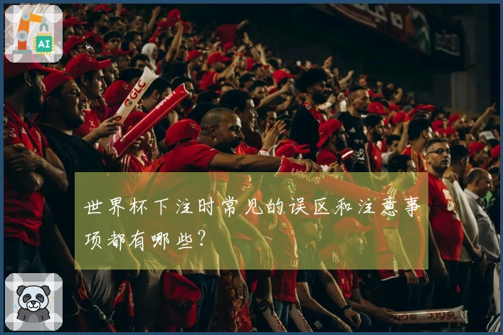 世界杯下注时常见的误区和注意事项都有哪些？